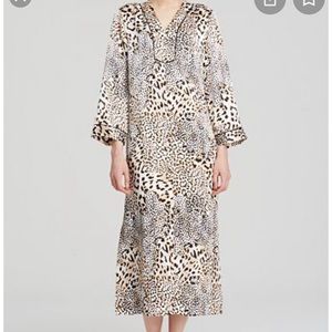 Tying the Knot Animal Print Caftan